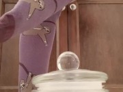 Peeing in a jar 2/16