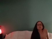 Dry humping my pillow before bed 13/16