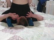 Facesitting In Black Leggings - Smothering - Young Goddess - C4S store -120987 11/16