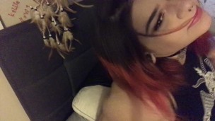 Super Horny Masturbating High af With Dildo |KALLIELONEWOLF