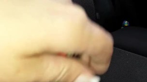 Rub pussy with lighter