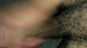 BBC masturbates to porn