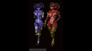 Ezria / Xelthia (Models V2 Walk Cycle)