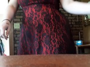 Witch showing ass.