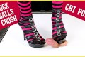 Cock and balls trampling stomping and crush ballbusting high heels CBT POV