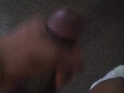 Black Dick Solo Masturbating