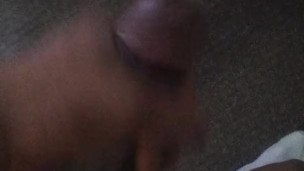 Black Dick Solo Masturbating