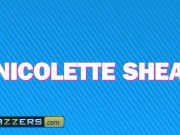 BRAZZERS - Busty Blonde Nicolette Shea cheats on husband with his brother