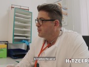 HITZEFREI Dr Lust at it again with petite Coco Kiss 4/16