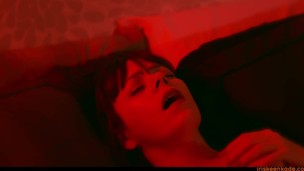 Sensual in Red - Teaser for Upcoming Solo Vibrator Masturbation Movie