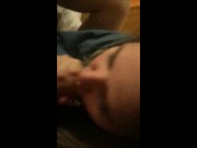 Amateur Homemade Hard Face Slapping and Rough Mouth Fuck 2/16