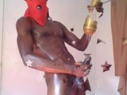 This thick big black horsehung dick will make you wet the bed! 13/16