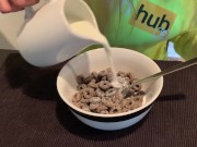 Pornhub Girl Eats Delicious Cookies - So Yummy!