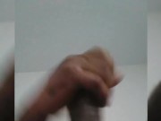 STROKING THICK BLACK DICK - Screenshot 13 of 16 - Mastrubation