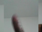 STROKING THICK BLACK DICK