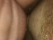 Pissing all over me while riding me POV homemade