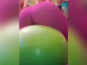 Bouncing Ass On Exercise Ball - Screenshot 7 of 16 - Bubble Butt