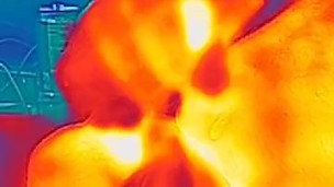 4-30 - 19 flir thermo long stroke cumming in car