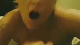 Gf gives me Handjob and gets a facial!