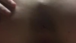 Spreading my ass. Pussy play