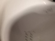 First Urinal Piss 4/16