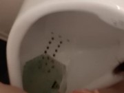 First Urinal Piss 5/16