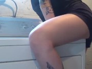 Humping and Fucking My Running Dryer 1/16