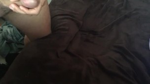 Jerking my big dick