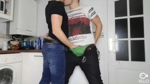 SEX WITH FRIEND IN THE KITCHEN