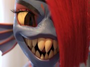 Deep Kissing - Undyne & D.va - Ayasz 2/16