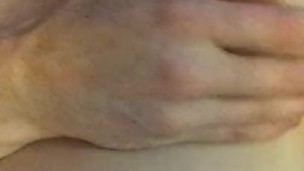 Pregnant creamy wet pussy play