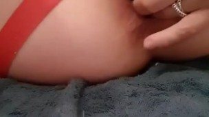 Young sexy gay guy dildo riding and assfingering