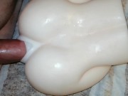 Meine Spielzeug Pussy ficken mit Creampie verschiedene Positionen
