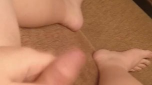Uncut Chub cums for you