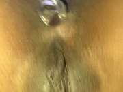 Perfect Ass Ebony Teen Shows Off Butt Plug