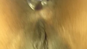 Perfect Ass Ebony Teen Shows Off Butt Plug
