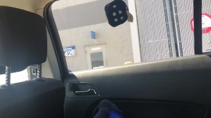 socked feet at walmart auto centre