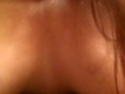 Cumming to look of my tits bouncing
