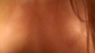 Cumming to look of my tits bouncing