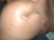 Big booty girl gets back shots
