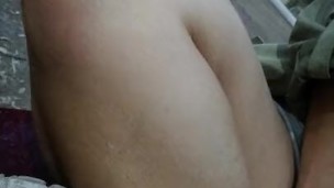 Girl Masturbates in the School Yard