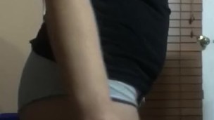 White girl booty