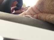 Testing new toy in parking before going home 8/16