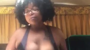 Chicken eating and Bone sucking (tit play)