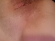 Masterbating and playing with my mini body wand