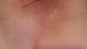 Masterbating and playing with my mini body wand