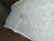 Wetting and cumming in my panties (pulsing pussy)