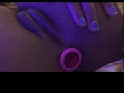 EBONY MILF SHAKES BOOTY, FLASHES TITS THEN SHOWS OFF BEAUTIFUL PINK PUSSY 11/16