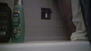 Jerking off in the shower. (sex toy giveaway at 500 likes)