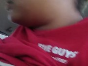 I got off and plays with myself in the car 9/16